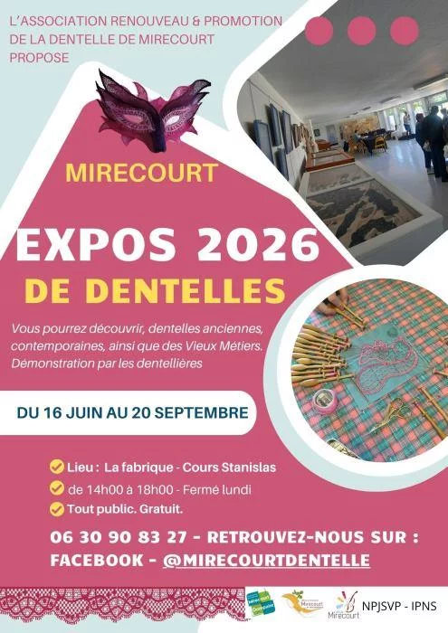 Exposition de dentelles