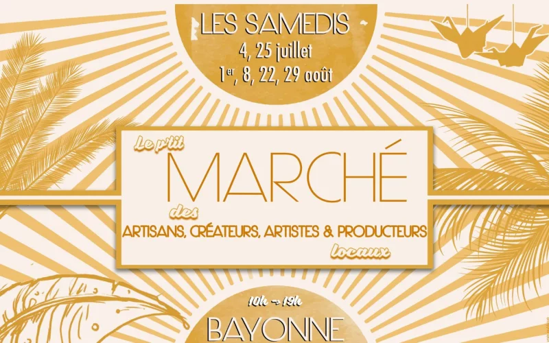 Le p'tit marché des artisans, créateurs, artistes et producteurs locaux