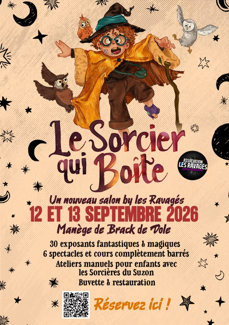 Le sorcier qui boîte, salon presque fantastique