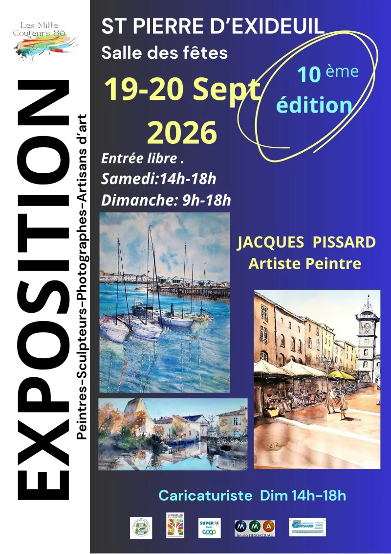 Exposition Peintures - Sculpteurs - Photographes - Artisans d'art