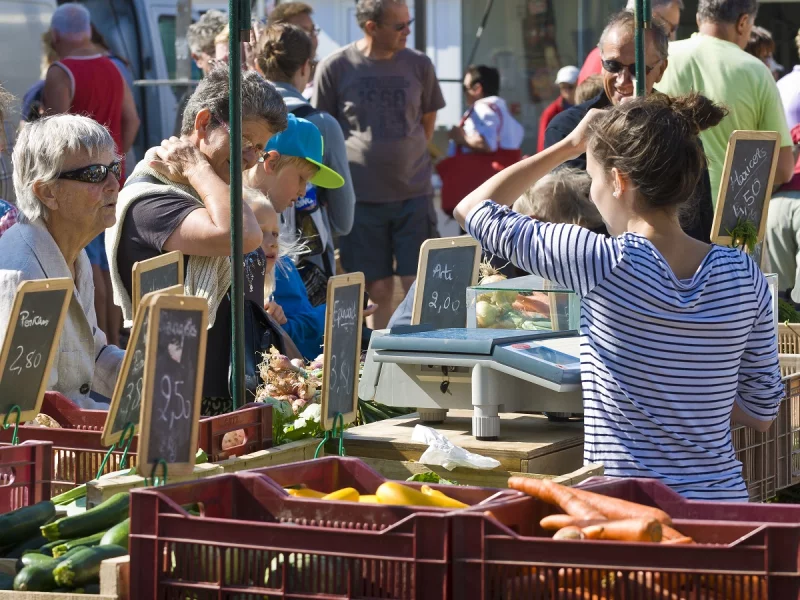 Marché estival