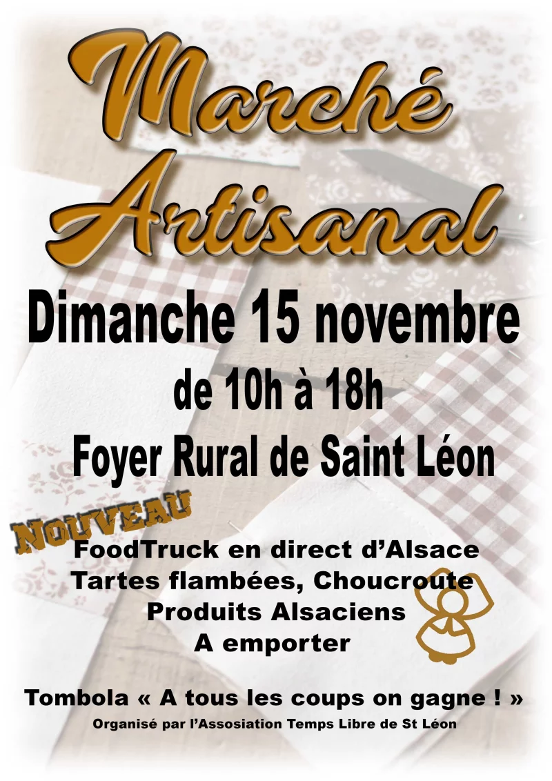 MARCHE ARTISANAL DE ST LEON