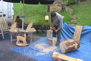 Marché artisanal