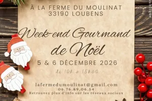 Week-end Gourmand de Noël de la ferme du Moulinat