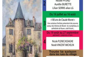 Expos de rue à Sainte Eulalie d'Olt