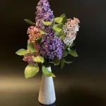 Création fleurs en porcelaine