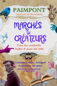 Les marchés de créateurs de Brocéliande